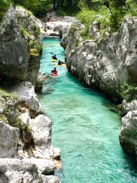 Apartmaji Jana Bovec Buitenkant foto